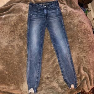 American Eagle Hi-Rise Cropped Jeggings